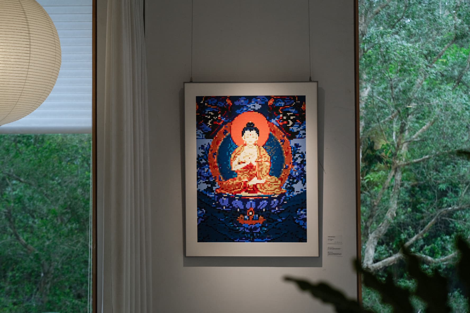 禅意像素艺术画